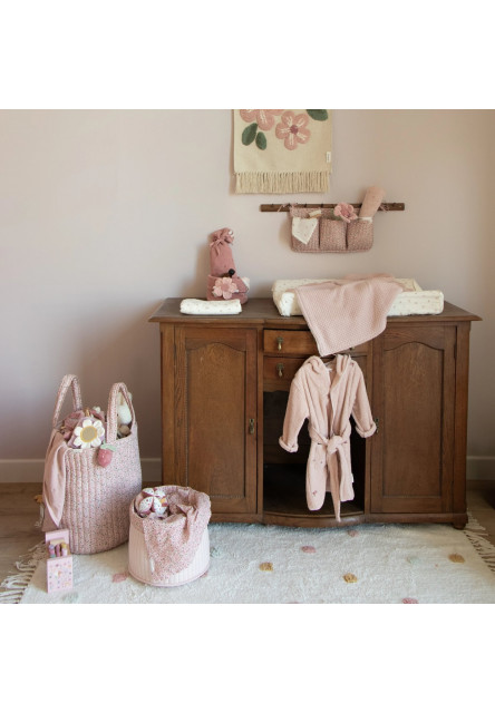 Košík textilní oboustranný extra velký Fairy Floral