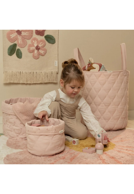 Košík textilní oboustranný extra velký Pure Blossom