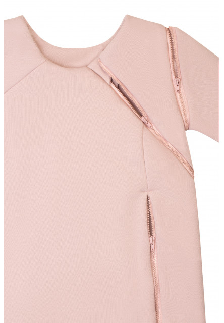 Celoroční spací pytel s odepínacími rukávy Sleepee Pink