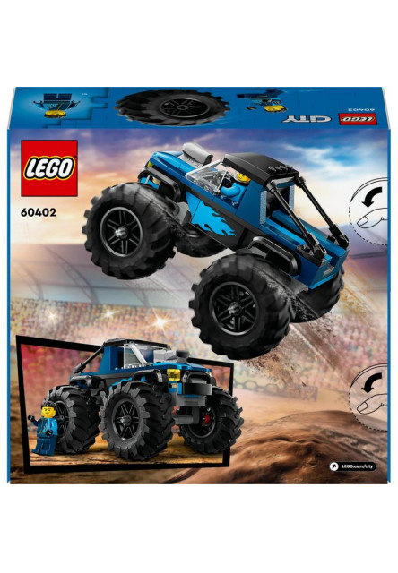 Modrý monster truck