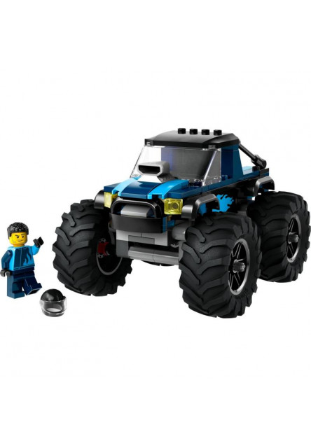 Modrý monster truck