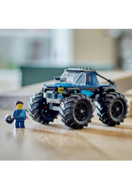 Modrý monster truck