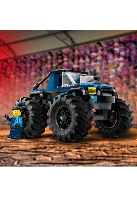 Modrý monster truck