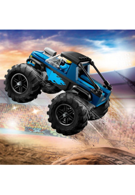 Modrý monster truck