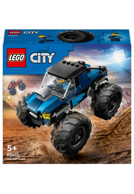 Modrý monster truck