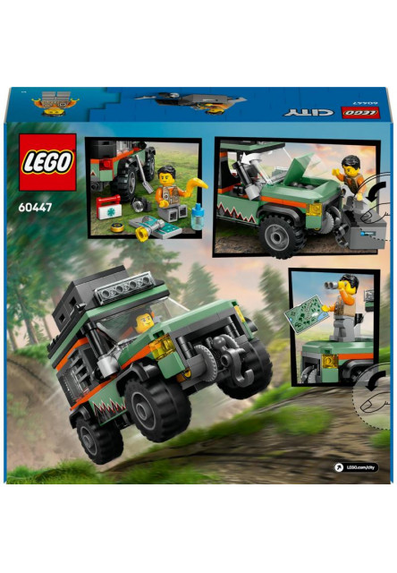 Terénne horské nákladné auto 4x4