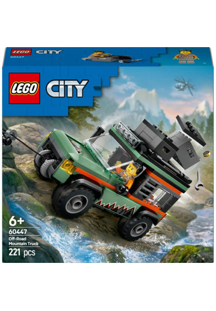 Terénne horské nákladné auto 4x4