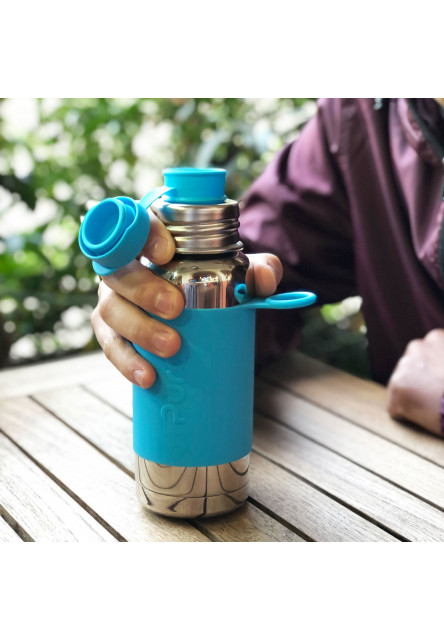 Pura TERMO fľaša so športovým uzáverom 475ml (Black)