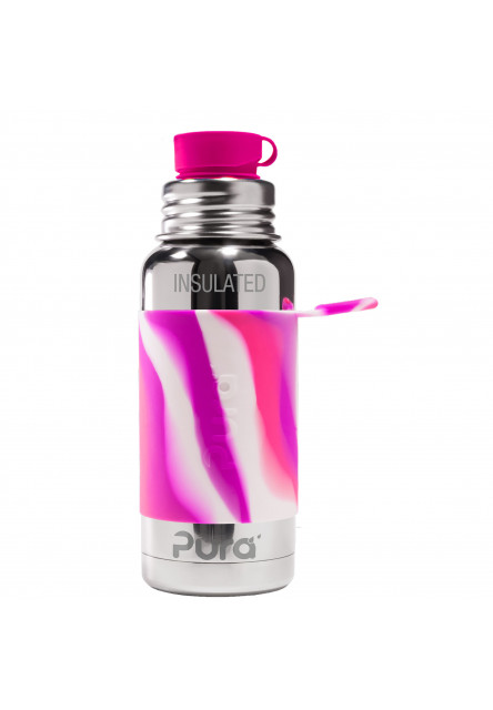 Pura TERMO fľaša so športovým uzáverom 475ml (Black)