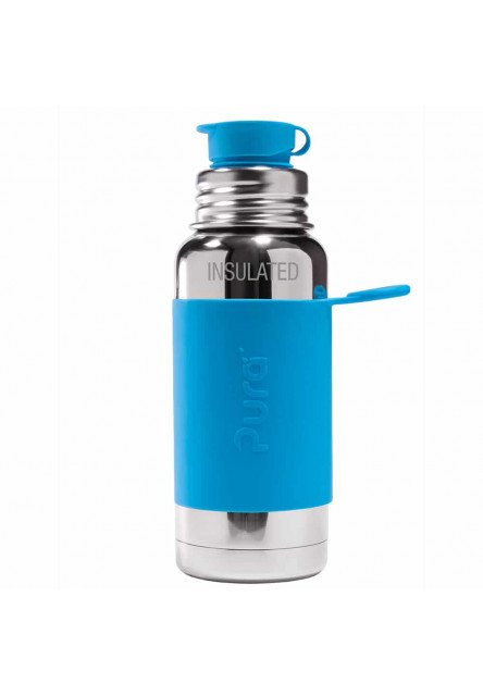 Pura TERMO fľaša so športovým uzáverom 475ml (Black)