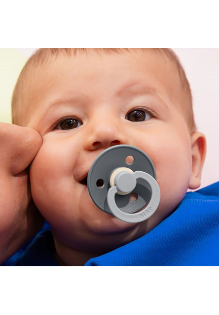 BIBS STUDIO Colour Fusion cumlíky z prírodného kaučuku 2ks – veľkosť 3 (Baby Blue Petrol mix)