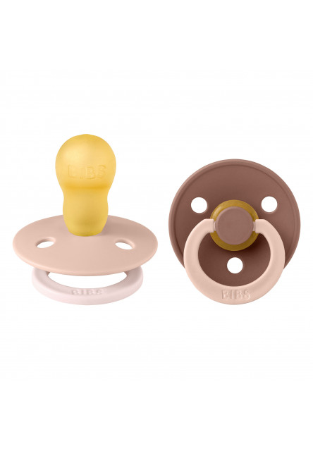 BIBS STUDIO Colour Fusion cumlíky z prírodného kaučuku 2ks – veľkosť 3 (Baby Blue Petrol mix)