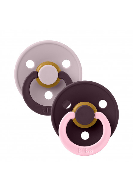 BIBS STUDIO Colour Fusion cumlíky z prírodného kaučuku 2ks – veľkosť 2 (Sage Hunter Green mix)