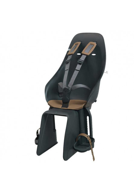 Zadná sedačka Ta-ke na bicykel pre MIK nosiče Bincho Čierna/Kurumi Hnedá Bincho Čierna/Kurumi Hnedá