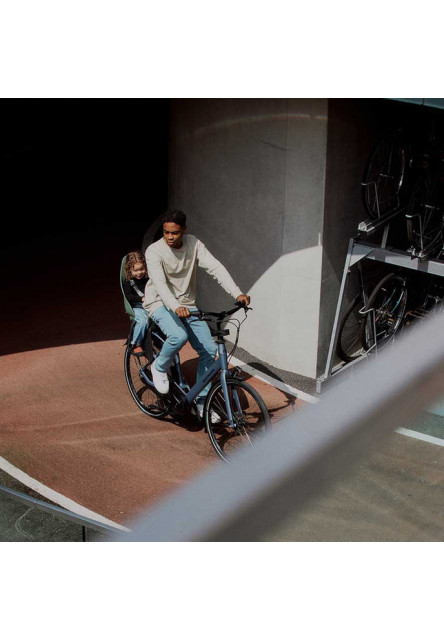 Zadná sedačka Ta-ke na bicykel pre MIK nosiče Icho Zelená/Kurumi Hnedá Icho Zelená/Kurumi Hnedá