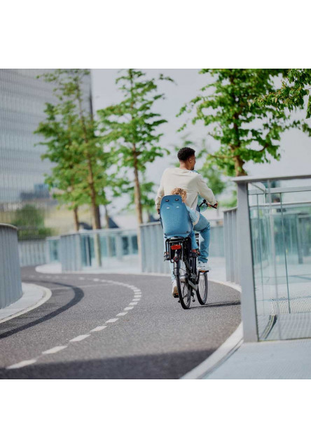 Zadná sedačka Ta-ke na bicykel pre MIK nosiče Fuji Modrá/Bincho Čierna Fuji Modrá/Bincho Čierna