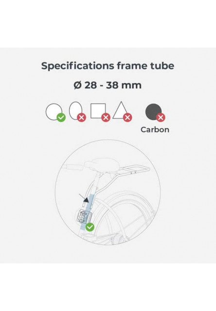 Zadná sedačka na bicykel Ta-ke s adaptérom a nosičom na rám SET Sakura Ružová/Kurumi Hnedá Sakura Ružová/Kurumi Hnedá