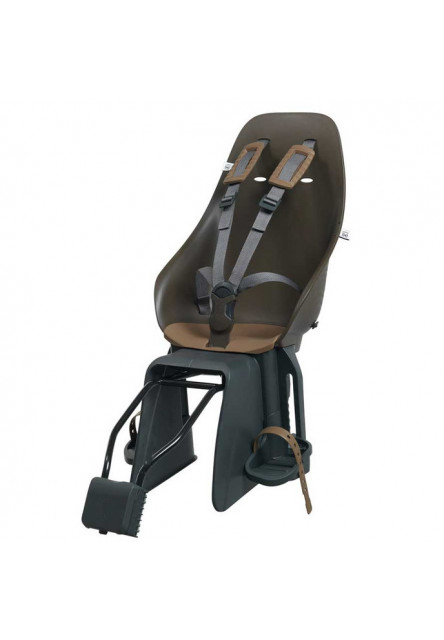 Zadná sedačka na bicykel Ta-ke s adaptérom a nosičom na rám SET Koge Hnedá/Kurumi Hnedá Koge Hnedá/Kurumi Hnedá