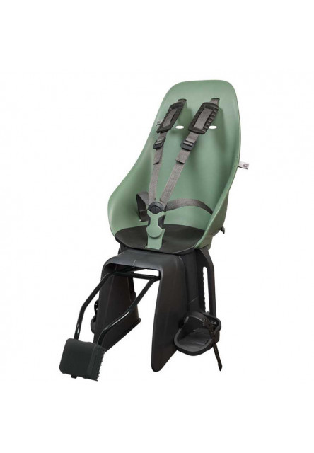 Zadná sedačka na bicykel Ta-ke s adaptérom a nosičom na rám SET Icho Zelená/Bincho Čierna Icho Zelená/Bincho Čierna