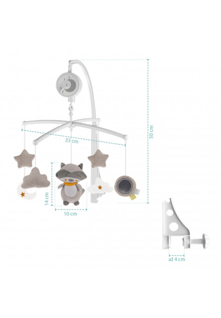Kolotoč nad postieľku, Raccoon
