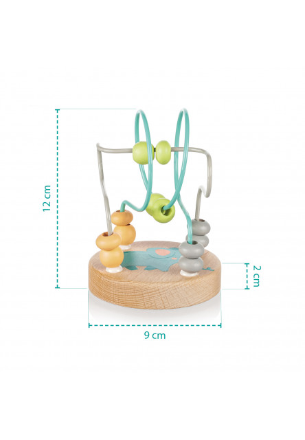 Dřevěná aktivity hračka, Giraffe