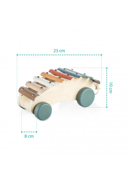 Dřevěný tahací xylofon, Xylophone