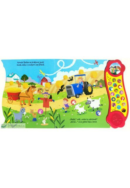 Príbeh so zvukmi - Veselá farma – 18 rôznych zvukov