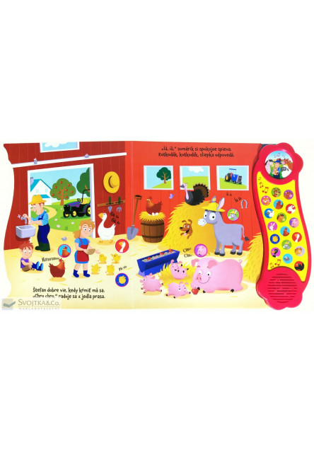 Príbeh so zvukmi - Veselá farma – 18 rôznych zvukov