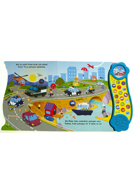 Príbeh so zvukmi Záchranári – 18 rôznych zvukov