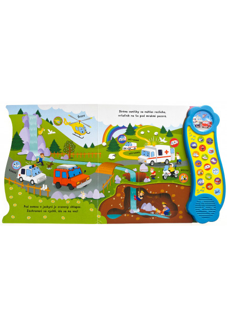 Príbeh so zvukmi Záchranári – 18 rôznych zvukov