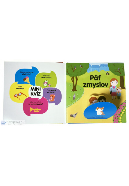 MiniPÉDIA 4+  5 zmyslov