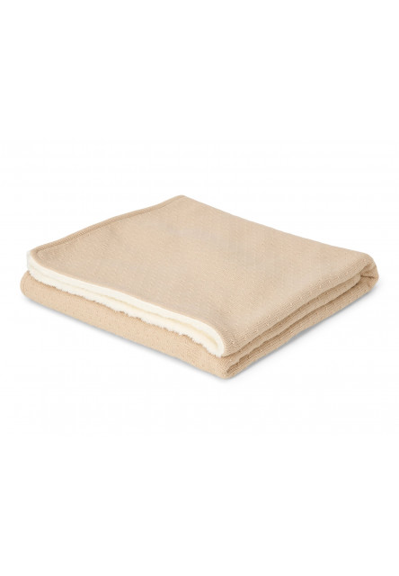 Deka pletená / fleece 110x140 cm Pure Soft Beige