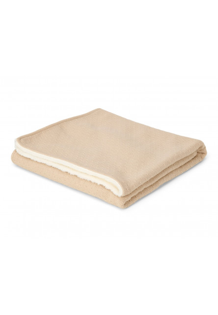 Deka pletená / fleece 70x100 Pure Soft Beige