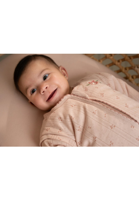 Spací pytel s oddělitelnými rukávy 90 cm Pure Blossom