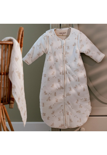 Spací pytel s oddělitelnými rukávy 90 cm Baby Bunny
