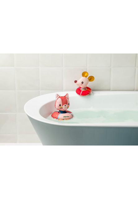 Lilliputiens – hračka do vody – mačička Jeanne a myška