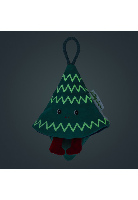 Lilliputiens – vianočná plyšová dekorácia – modrá elfka Titti
