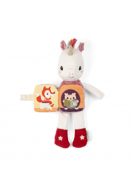Lilliputiens – plyšová hračka s rozprávkou – jednorožec Lena