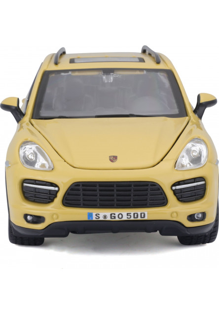 Bburago 1:24 Plus Porsche Cayenne Turbo Yellow