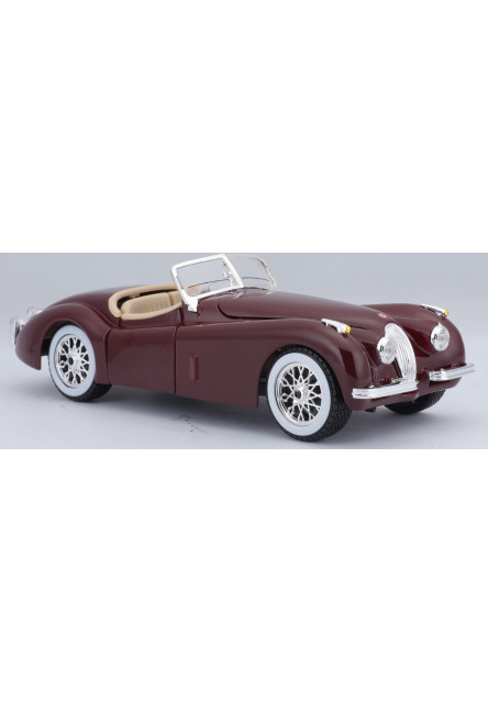 Bburago 1:24 Jaguar XK 120 Roadster (1951) Red