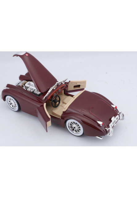 Bburago 1:24 Jaguar XK 120 Roadster (1951) Red