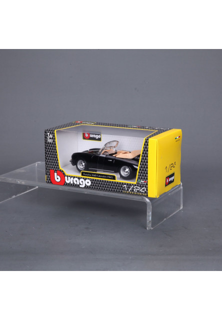 Bburago 1:24 Porsche 356 B Cabriolet Black
