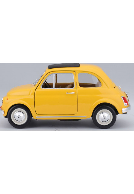 Bburago 1:24 Fiat 500 F 1965 Yellow