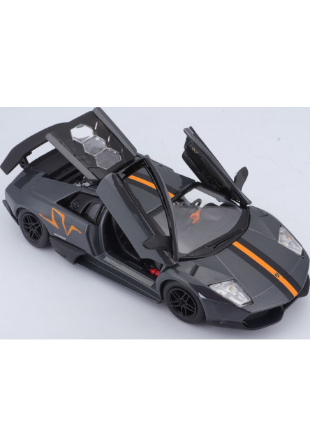 Bburago 1:24 Lamborghini MURCIELAGO LP 670-4 SV Metallic Grey