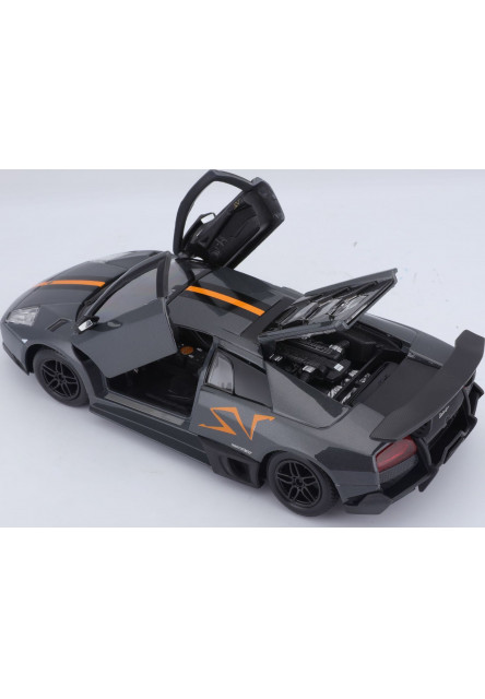 Bburago 1:24 Lamborghini MURCIELAGO LP 670-4 SV Metallic Grey