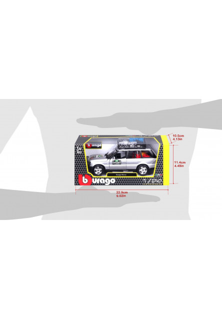 Bburago 1:24 Range Rover Silver