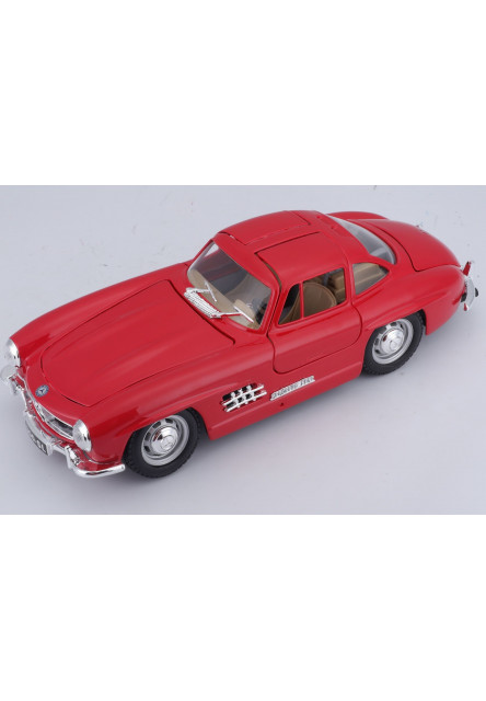 Bburago 1:24 Mercedes Benz 300SL Red