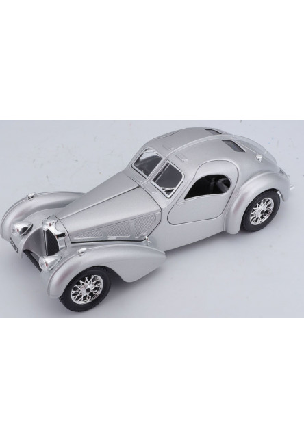 Bburago 1:24 Bugatti Atlantic Silver