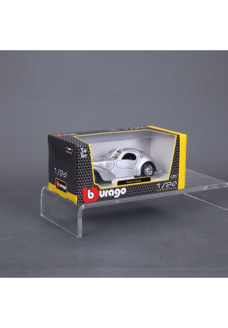 Bburago 1:24 Bugatti Atlantic Silver