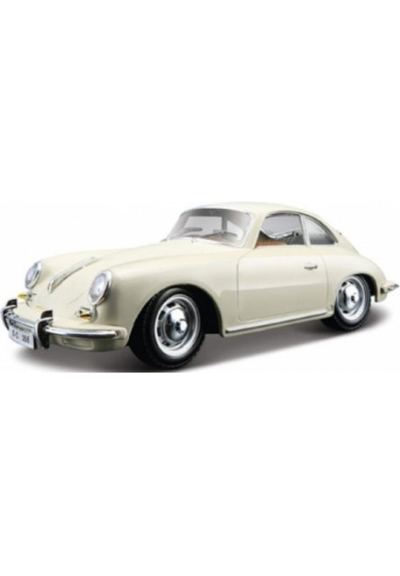 Bburago 1:24 Porsche 356B Coupe (1961) Ivory